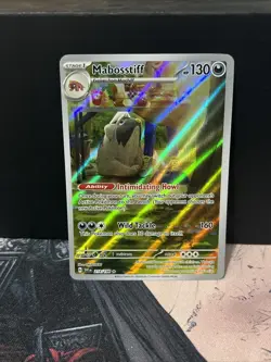 Mabostiff Holo Illustration 218/198 IR 2023 Scarlet & Violet Pokemon Tcg LP+ - Image 1