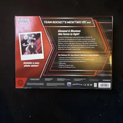 Pokemon TCG: Team Rocket’s Mewtwo ex Box | NEW & SEALED 🚀✅ Fast Shipping ✅ 🚀 - Image 2