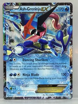 Pokemon TCG Ash-Greninja EX XY133 Blackstar Promo 2016 - Image 1