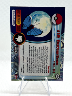 Butterfree #12 Pokemon Topps Chrome - Image 2