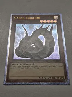 Cyber Dragon (UTR) OP16-EN001 Ultimate Rare Yugioh Tournament Pack Alt Art Mint - Image 3