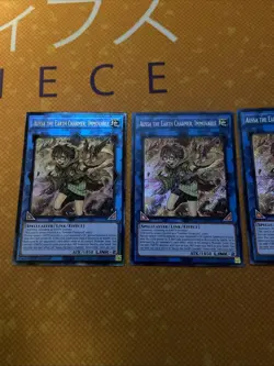 Aussa the Earth Charmer Immovable RA04-EN078 4X Ultimate Rare UR Secret Rare - Image 4