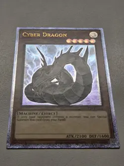 Cyber Dragon (UTR) OP16-EN001 Ultimate Rare Yugioh Tournament Pack Alt Art Mint - Image 3