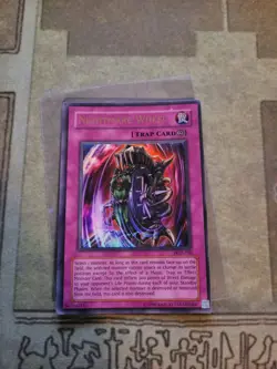 YUGIOH NIGHTMARE WHEEL PGD-106 ULTRA UNLIMITED ED MP 1996 - Image 2