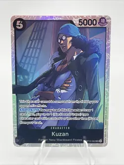 OP10-082 Kuzan SR One Piece card game Royal Blood TCG English - Image 1
