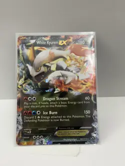 White Kyurem EX - 101/113 - Holo Rare -Legendary Treasures - Pokemon Card - Image 1