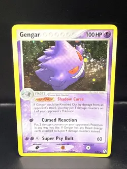Pokemon TCG Gengar 5/92 EX Legend Maker 2006 Holo Rare Card - Image 2