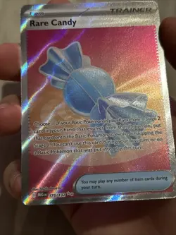 Rare Candy - 175/132 - Mega Evolution - Full Art - NM - Pokemon TCG Card - Image 2