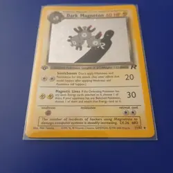 Pokemon Card - 1st Edition Dark Magneton Team Rocket 11/82 Holo Rare - Image 2