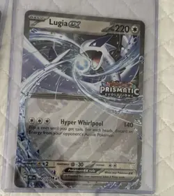 Lugia ex (Prismatic Evolutions Stamped) 082/131 Jumbo Cards Holo Pokemon TCG - Image 1