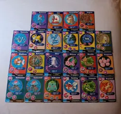 22x Pokemon Poke Trivia Cards Lot Burger King - Mew Articuno Jolteon Jynx + - Image 1