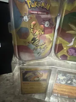 Pokemon Cards 4 Tins 4 Separate Cards All Sealed - Image 3