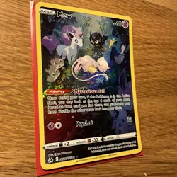 Pokemon Mew TCG Ultra Rare Holo Card Crown Zenith: Galarian Gallery #GG10/GG70 - Image 5