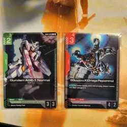 Gundam Card Game TCG Promo lot of 2 - Image 1