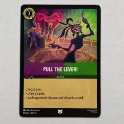 Pull the Lever! 80/204 Disney Lorcana Reign of Jafar Regular Uncommon Card NM - Image 1