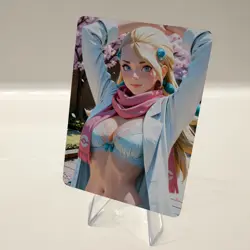 Custom Waifu Card- CANDICE8*- 2.5x3.5 | 1/1 Anime Fan Art - Image 3