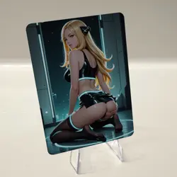 Custom Waifu Card- CYNTHIA*- 2.5x3.5 | 1/1 Anime Fan Art - Image 2