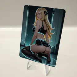 Custom Waifu Card- CYNTHIA*- 2.5x3.5 | 1/1 Anime Fan Art - Image 3