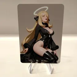 Custom Waifu Card- CYNTHIA3*- 2.5x3.5 | 1/1 Anime Fan Art - Image 1
