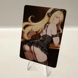 Custom Waifu Card- CYNTHIA5*- 2.5x3.5 | 1/1 Anime Fan Art - Image 3