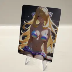 Custom Waifu Card- CYNTHIA8*- 2.5x3.5 | 1/1 Anime Fan Art - Image 3