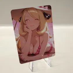 Custom Waifu Card- CYNTHIA9*- 2.5x3.5 | 1/1 Anime Fan Art - Image 2