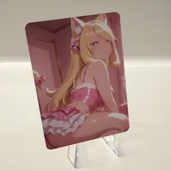 Custom Waifu Card- CYNTHIA10*- 2.5x3.5 | 1/1 Anime Fan Art - Image 2