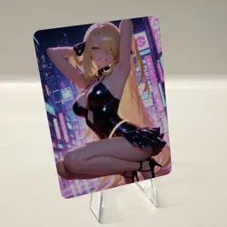 Custom Waifu Card- CYNTHIA13*- 2.5x3.5 | 1/1 Anime Fan Art - Image 2