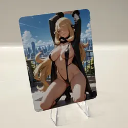 Custom Waifu Card- CYNTHIA15*- 2.5x3.5 | 1/1 Anime Fan Art - Image 2