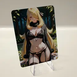 Custom Waifu Card- CYNTHIA17*- 2.5x3.5 | 1/1 Anime Fan Art - Image 2