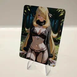 Custom Waifu Card- CYNTHIA17*- 2.5x3.5 | 1/1 Anime Fan Art - Image 3