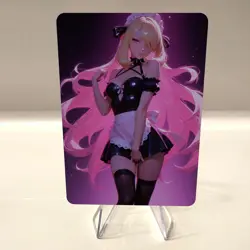 Custom Waifu Card- CYNTHIA20*- 2.5x3.5 | 1/1 Anime Fan Art - Image 1