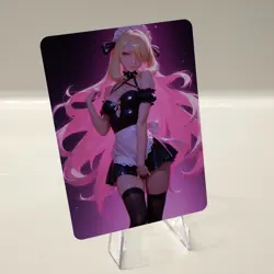 Custom Waifu Card- CYNTHIA20*- 2.5x3.5 | 1/1 Anime Fan Art - Image 2