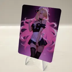 Custom Waifu Card- CYNTHIA20*- 2.5x3.5 | 1/1 Anime Fan Art - Image 3