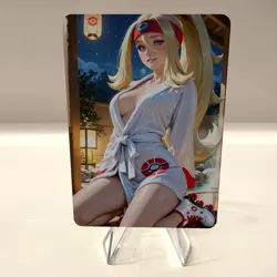 Custom Waifu Card- KORR10*- 2.5x3.5 | 1/1 Anime Fan Art - Image 1