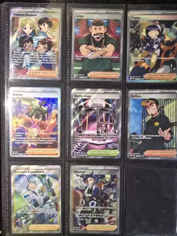 Pokemon Trainer Full Art Lot - 8 Cards - NM - Image 1