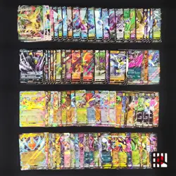 Bulk Lot 100 V ex RR VMAX VSTAR RRR NM-LP No Dupes Japanese Pokemon Card 524 - Image 1