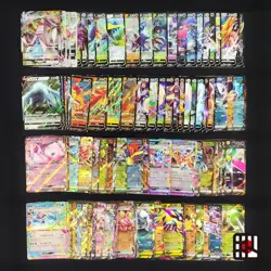 Bulk Lot 100 V ex RR VMAX VSTAR RRR NM-LP No Dupes Japanese Pokemon Card 527 - Image 1