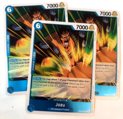 3 Pack of One Piece Jozu OP08-047 Trading Card Game CCG TCG - Image 1
