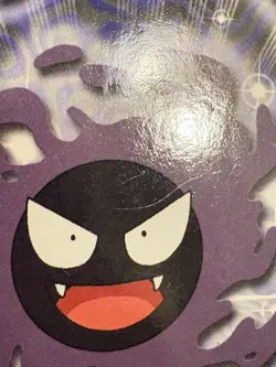 Gastly 92 Blue Logo Topps Non Holo TV Animation Pokemon Card LP/MP - Image 2