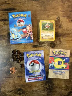 Vintage Pokemon Basic Unlimited Theme Deck - COMPLETE DECK Cards 742818060585 - Image 1