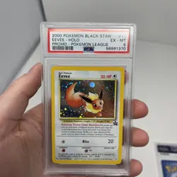 Eevee 11 - Black Star Promo - Vintage - Pokemon Card - PSA 6 - Image 1