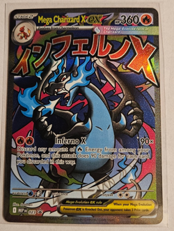 Mega Charizard X EX Promo #023 NM - Black Star Promo - Pokemon Card - NM - Image 1
