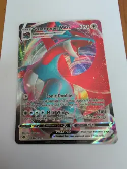 Salamence VMAX - 144/189 - Pokemon Darkness Ablaze Sword Shield Rare Card NM - Image 1