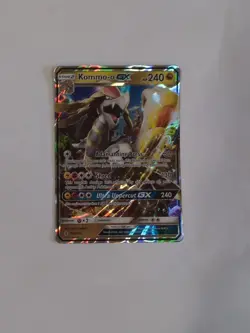 Kommo-o GX 100/145 Full Art Ultra Rare Holo 2017 Guardians Rising Pokemon Card - Image 1