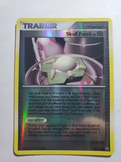 Pokemon Card Skull Fossil HP50 Platinum 120/127 MP Reverse Holo Common - Image 1
