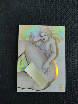 TR-016 Elsa Goddess Story of Power Holo Anime Waifu Card - Image 1
