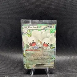 Sprigatito Ex SVP 087, Pawmot Ex 073/197, Maushold Ex 155/182 Promo Cards Sealed - Image 2