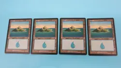4x ISLAND ODYSSEY (337) BASIC LAND MTG MAGIC THE GATHERING BASIC LAND X4 NM - Image 1