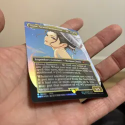 MTG Yuna, Grand Summoner Holiday Commander Promo Foil Final Fantasy 0001 - Image 3